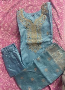 Pretty Blue Suit Set