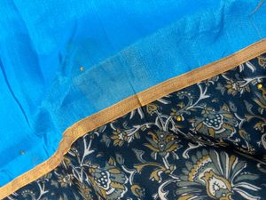 New Blue Saree