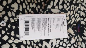 Black Zebra Printed Dress For Women