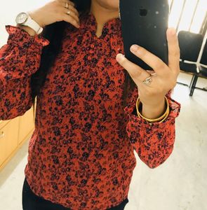 Floral Top L Size
