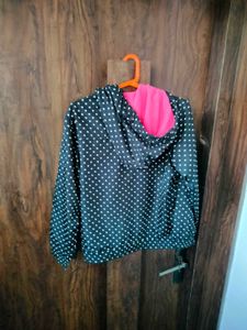 Stylish Polka Dot Jacket