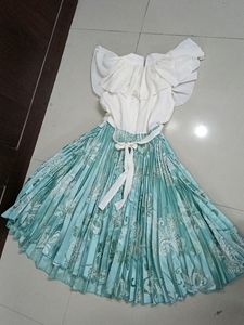 Party Wear Frock Size In Photo