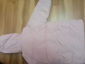 Cute Pink Hooded Puffer Jacket