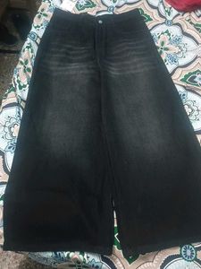 Wide Leg Black Pants