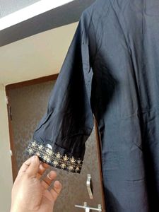 BRAND NEW Women&#39;s BLACK Kurta Set