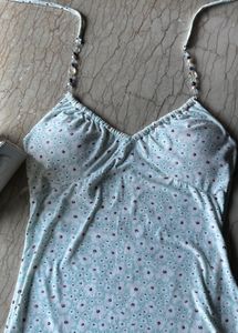 Floral Halter Mini Dress