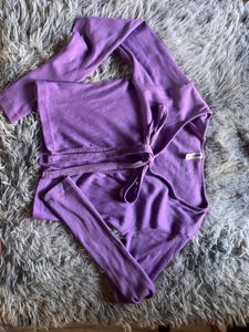 Lavender pullover full sleeve