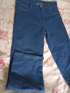 Wide Leg Denim Jeans