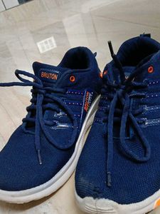 Bruton Navy Blue Casual Shoes