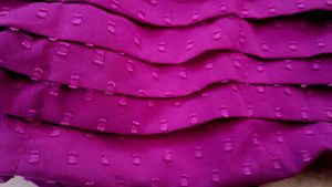 Beautiful Purple Crop Top With Balloon Sleeves