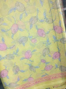 Floral Print Saree