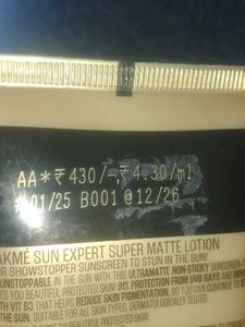 Lakme Sun Expert Super Matte SPF 25