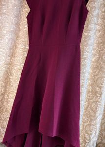 Maroon Dress