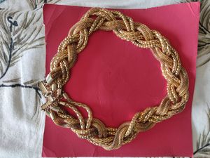 price drop..golden neck piece