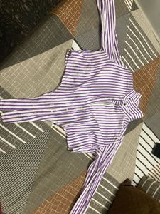 Striped Long Sleeve Top