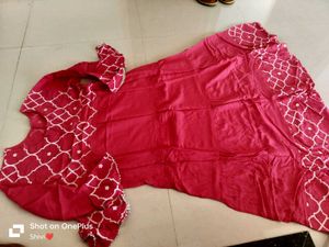 Pink Gawn Kurti