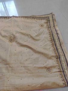 Golden Saree