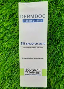 Dermdoc 2% salicylic acid Body Acne Treatment