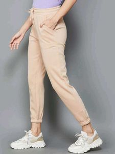 Beige Joggers