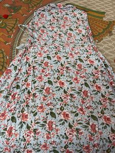 Floral Print Maxi Dress