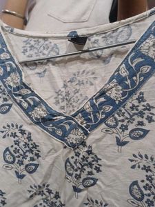 Floral Print Kurta