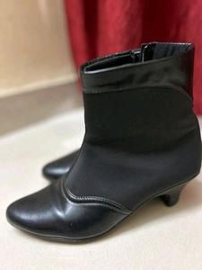 Black Leather Boots