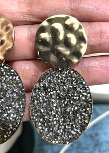 Golden Shiny Earrings