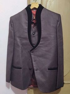 Brown Waistcoat &amp; Shirt Set