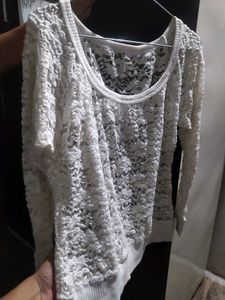 White Lace Top