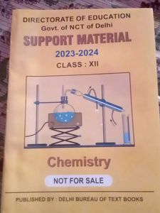 Chemistry Support Material For Class 12th Students