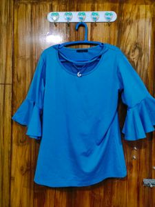 Blue Bell Sleeve Top