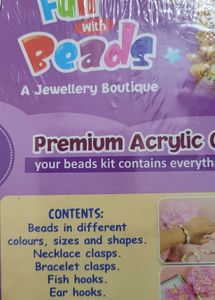 Brand NEW DIY beads Jewellery Making Kit For Kids