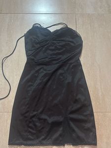 Glam Black Dress From Urbanic