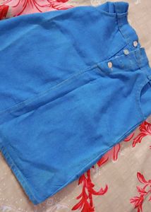 Blue Denim Skirt