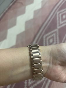 Versace Rose Gold Women Watch
