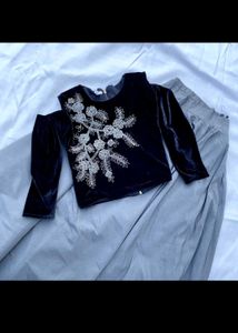 Skirt Top Set/y2k Fashion/ Korean