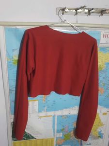Red Crop Top Xs
