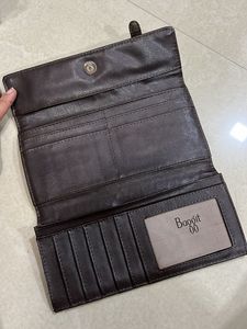 Elegant Copper Brown 3 fold Wallet