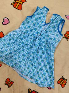 Cute Floral Girls Dress