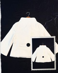 White Cropped Jacket