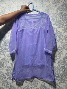 Lakhnavi Kurti With Inner