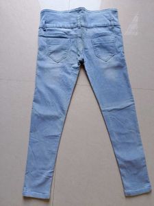 High Waisted Denim Jeans