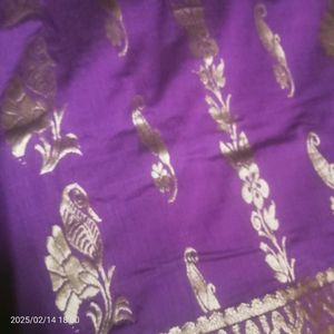 Cotton Silk Saree With Blouse Pices