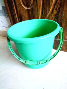 Green Plastic Bucket