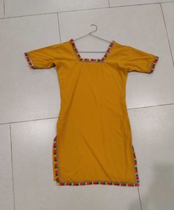 Yellow Kurta