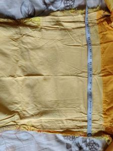 Elegant Embroidered Yellow Kurta