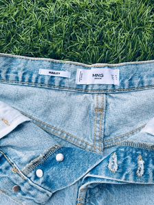 Mango Trendy Women’s Denim Shorts
