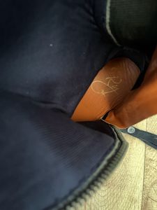 Branded Long Black Boots