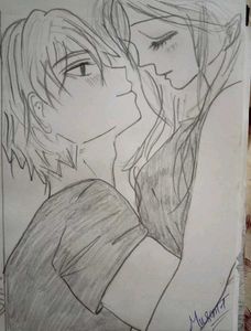 Anime Couple Sketch