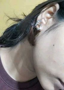 Silver Ear Cuff